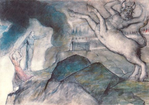El Minotauro, William Blake
