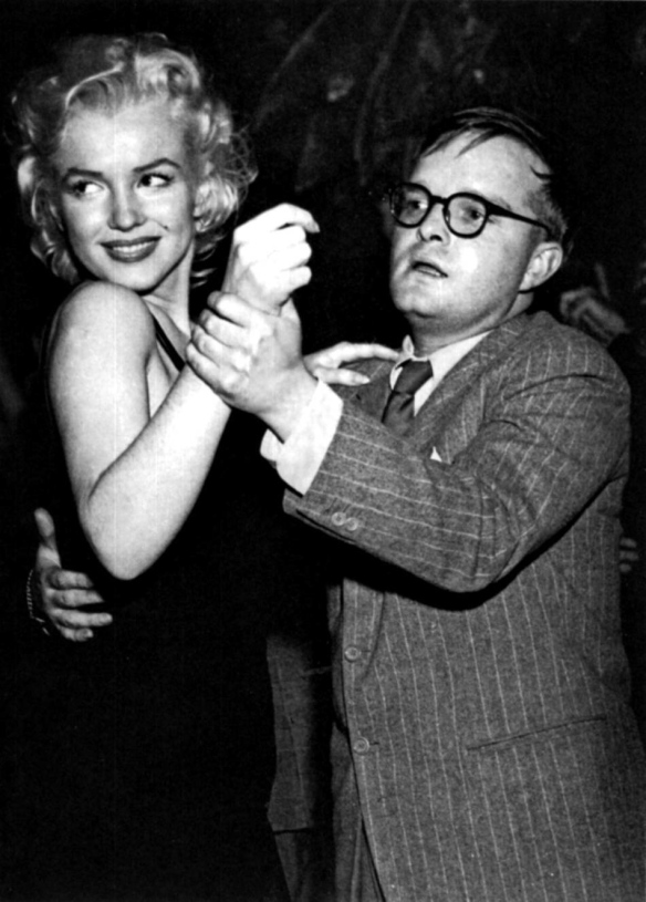 Truman Capote y Marilyn Monroe